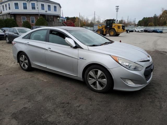 KMHEC4A49CA020702 - 2012 HYUNDAI SONATA HYBRID SILVER photo 4