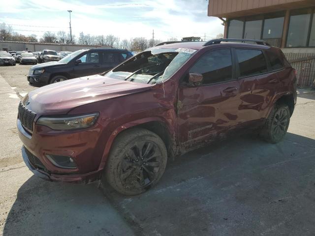 1C4PJMDX7LD510093 - 2020 JEEP CHEROKEE LIMITED MAROON photo 1