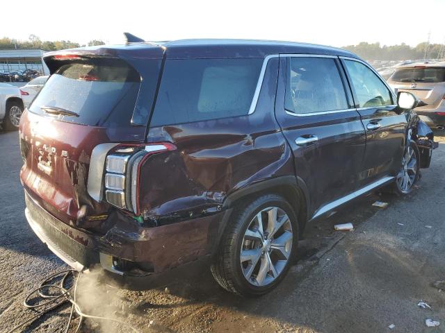 KM8R44HE0MU271816 - 2021 HYUNDAI PALISADE SEL BURGUNDY photo 3