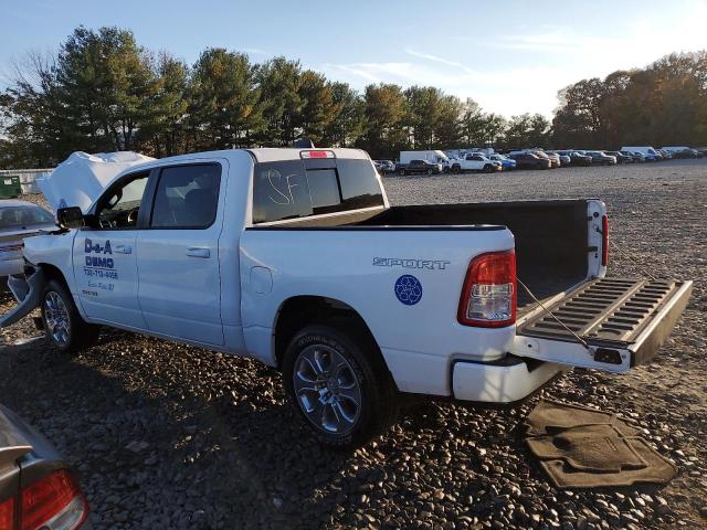 1C6RRFFG3NN298078 - 2022 RAM 1500 BIG HORN/LONE STAR WHITE photo 2