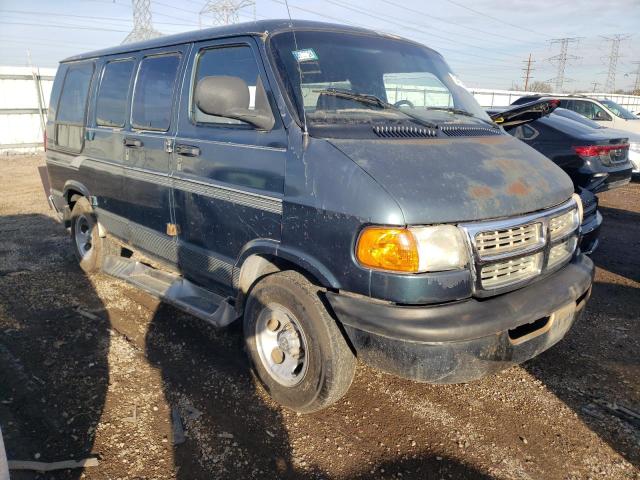 2B6HB11X8YK155702 - 2000 DODGE RAM VAN B1500 BLUE photo 4