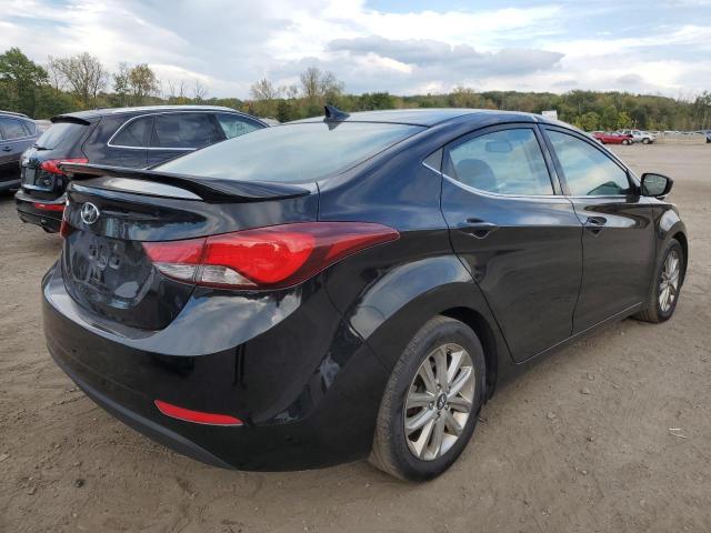 KMHDH4AE6FU286106 - 2015 HYUNDAI ELANTRA SE BLACK photo 3