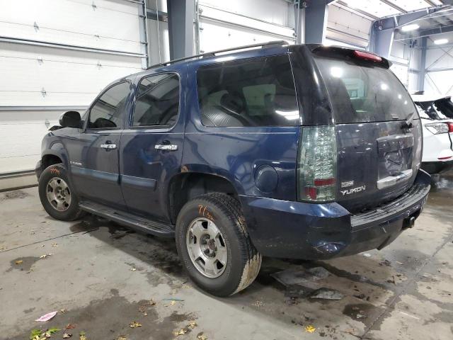 1GKFK13007R254467 - 2007 GMC YUKON BLUE photo 2