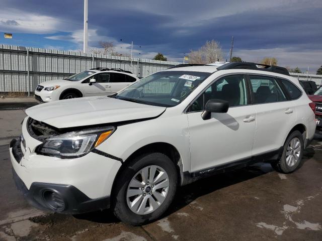 4S4BSAAC1H3425184 - 2017 SUBARU OUTBACK 2.5I WHITE photo 1