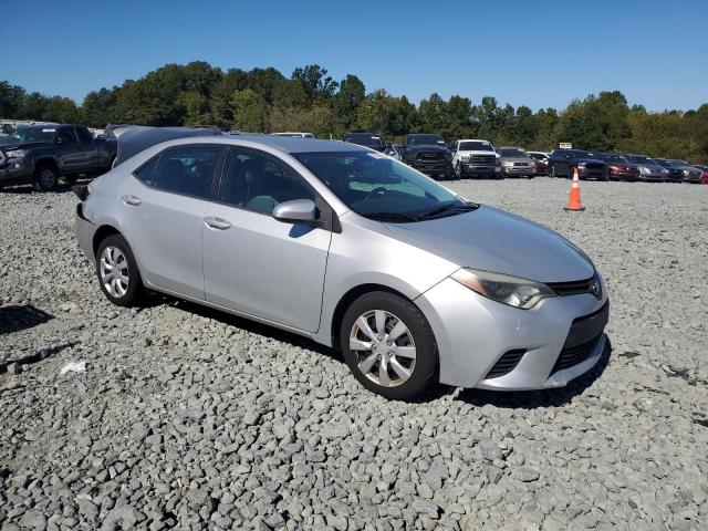 2T1BURHE6GC679421 - 2016 TOYOTA COROLLA L SILVER photo 4