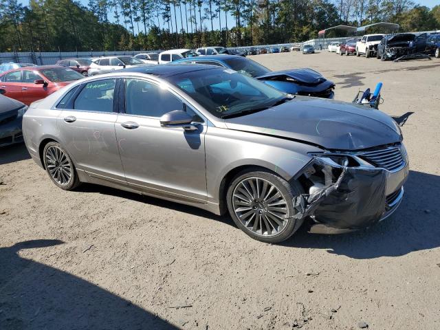 3LN6L2LU3GR612341 - 2016 LINCOLN MKZ HYBRID GRAY photo 4