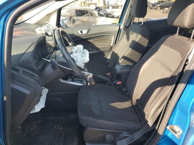 MAJ6P1UL5JC189282 - 2018 FORD ECOSPORT SE BLUE photo 7