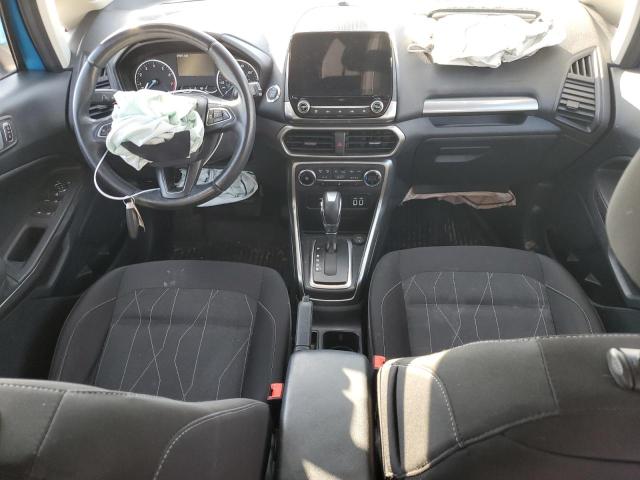 MAJ6P1UL5JC189282 - 2018 FORD ECOSPORT SE BLUE photo 8