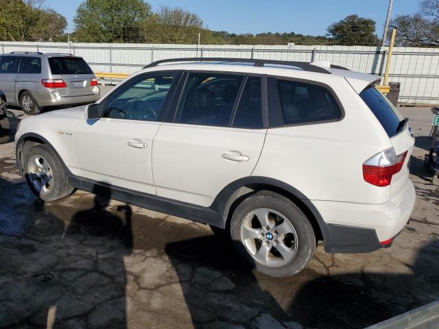 WBXPC93408WJ23785 - 2008 BMW X3 3.0SI WHITE photo 2