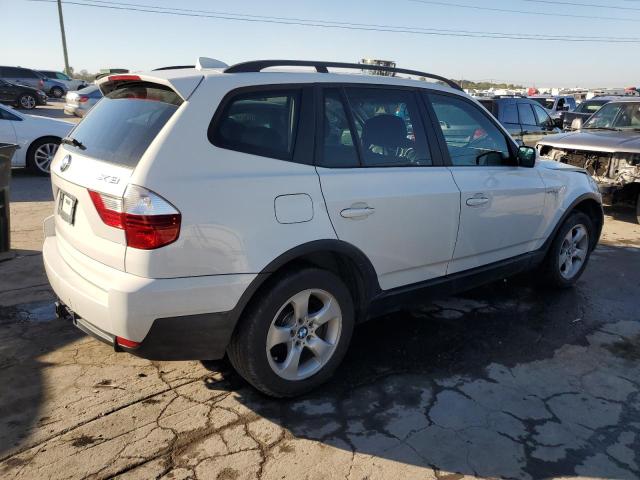 WBXPC93408WJ23785 - 2008 BMW X3 3.0SI WHITE photo 3
