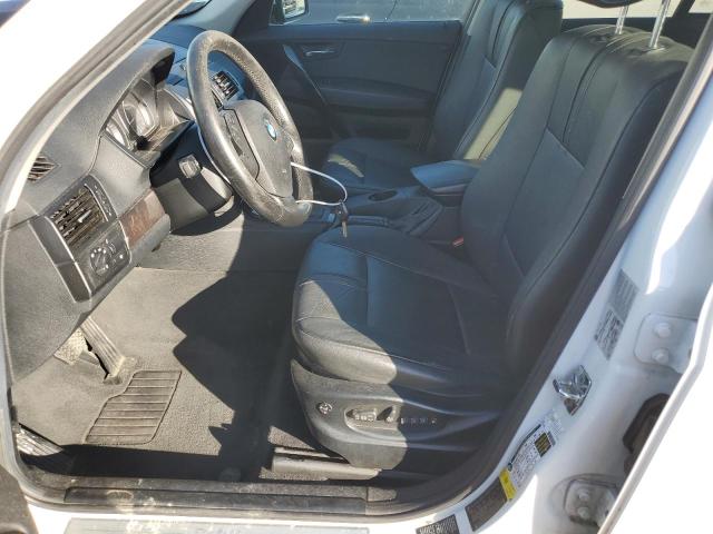 WBXPC93408WJ23785 - 2008 BMW X3 3.0SI WHITE photo 7