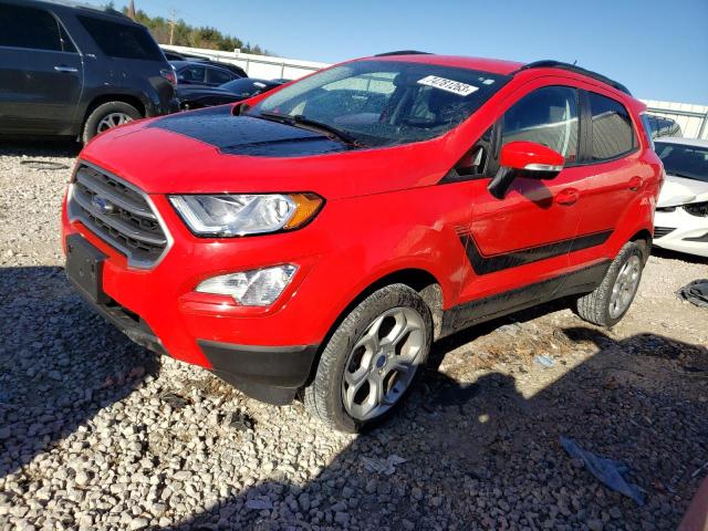 MAJ6S3GL6NC459602 - 2022 FORD ECOSPORT SE Kırmızı fotoğraf 1