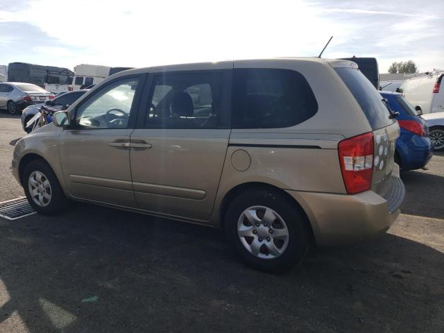 KNDMB133196279377 - 2009 KIA SEDONA GOLD photo 2