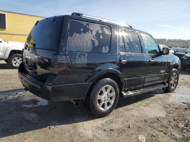 1FMFU19588LA62173 - 2008 FORD EXPEDITION LIMITED BLACK photo 3