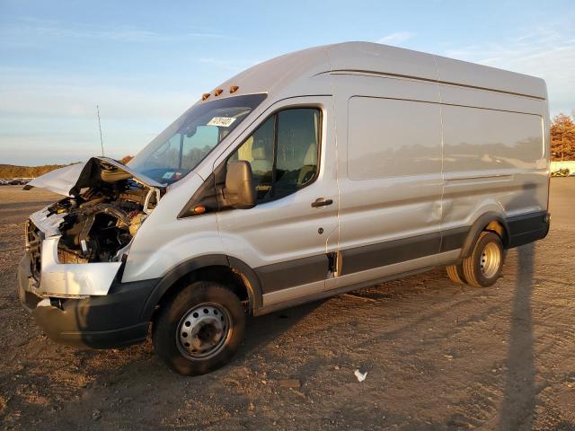 1FTRS4XM1JKB35141 - 2018 FORD TRANSIT T-350 HD GRAY photo 1