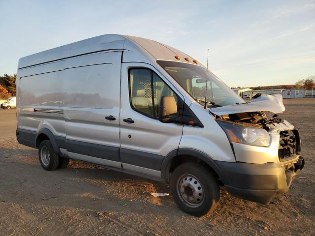 1FTRS4XM1JKB35141 - 2018 FORD TRANSIT T-350 HD GRAY photo 4