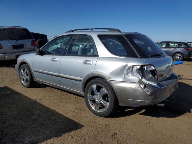 JF1GG68562G831581 - 2002 SUBARU IMPREZA OUTBACK SPORT SILVER photo 2