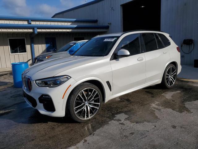 5UXJU2C50KLN66171 - 2019 BMW X5 XDRIVE50I WHITE photo 1