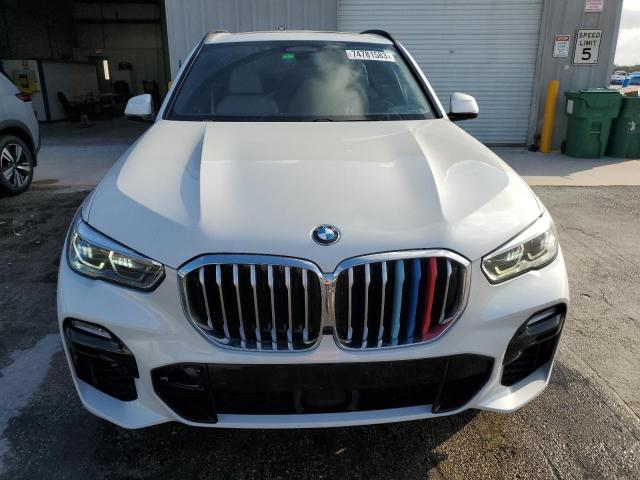 5UXJU2C50KLN66171 - 2019 BMW X5 XDRIVE50I WHITE photo 5