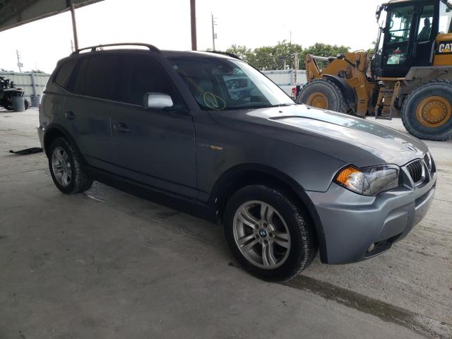 WBXPA93486WG79249 - 2006 BMW X3 3.0I GRAY photo 4