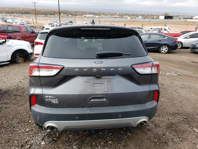 1FMCU0H6XMUA30062 - 2021 FORD ESCAPE SEL GRAY photo 6