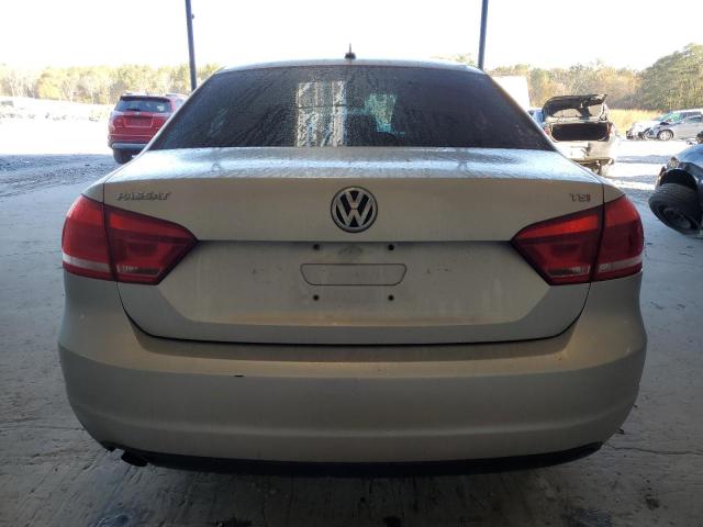 1VWAT7A39FC077032 - 2015 VOLKSWAGEN PASSAT S SILVER photo 6