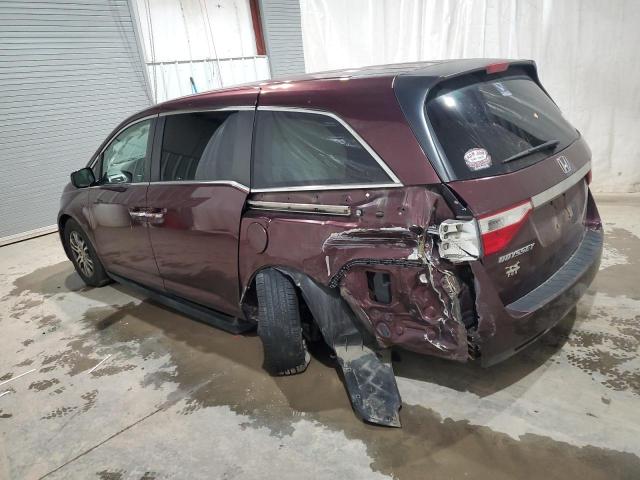 5FNRL5H45CB029227 - 2012 HONDA ODYSSEY EX BURGUNDY photo 2