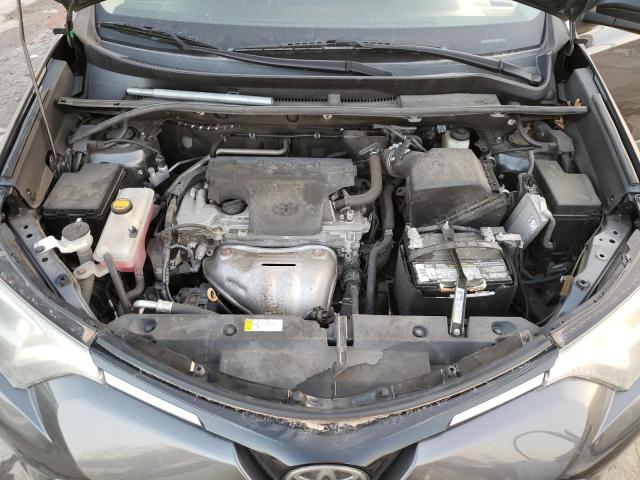 2T3ZFREV2HW378147 - 2017 TOYOTA RAV4 LE GRAY photo 12