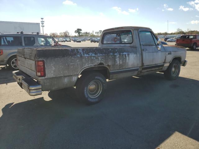 1B7FD04Y1JS661234 - 1988 DODGE D-SERIES D100 GRAY photo 3