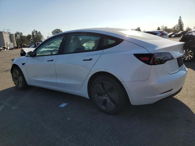 5YJ3E1EA6MF082832 - 2021 TESLA MODEL 3 WHITE photo 2