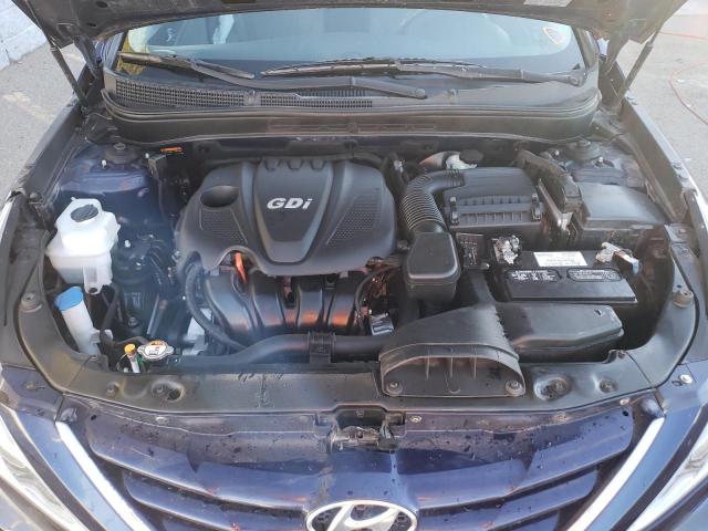 5NPEB4AC3EH946636 - 2014 HYUNDAI SONATA GLS BLUE photo 11