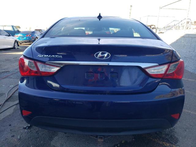 5NPEB4AC3EH946636 - 2014 HYUNDAI SONATA GLS BLUE photo 6