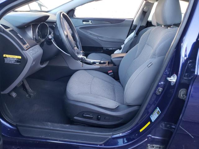 5NPEB4AC3EH946636 - 2014 HYUNDAI SONATA GLS BLUE photo 7