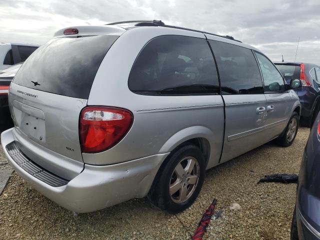 2D4GP44L67R320092 - 2007 DODGE GRAND CARA SXT SILVER photo 3