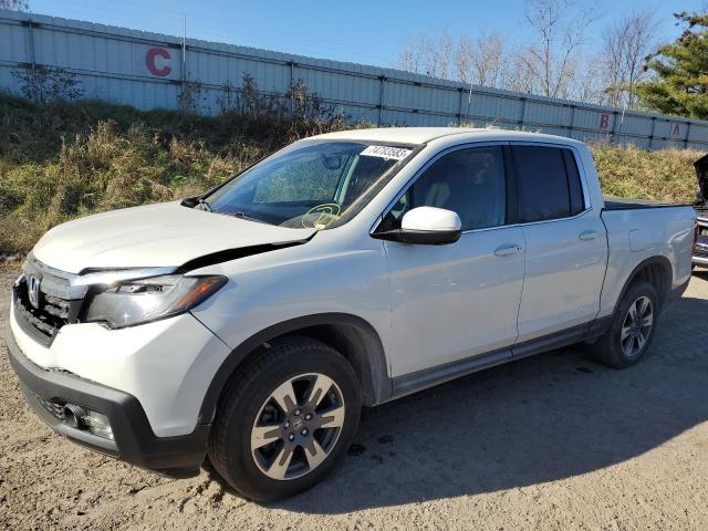 5FPYK3F65HB002583 - 2017 HONDA RIDGELINE RTL WHITE photo 1