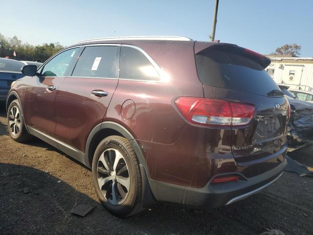 5XYPHDA5XJG374619 - 2018 KIA SORENTO EX BURGUNDY photo 2