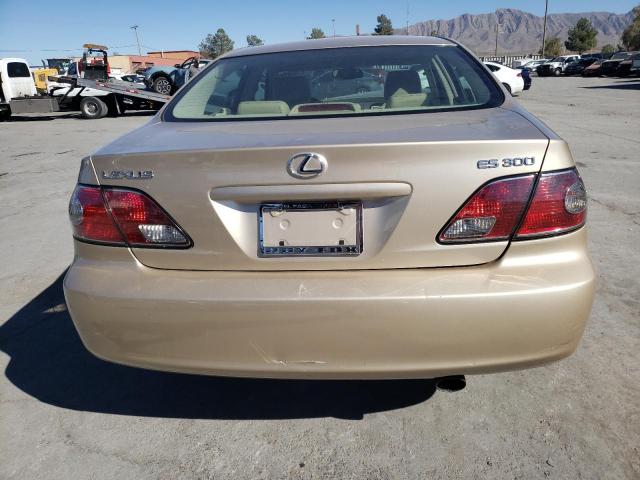 JTHBF30G536017978 - 2003 LEXUS ES 300 GOLD photo 6