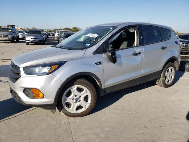 1FMCU0F78JUA83771 - 2018 FORD ESCAPE S SILVER photo 1