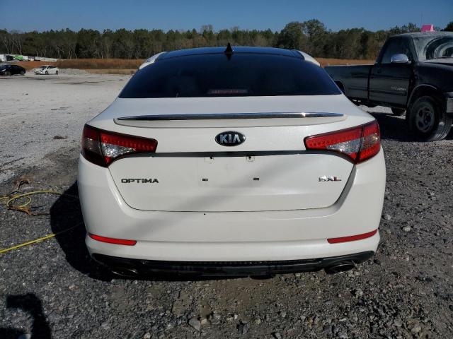 5XXGR4A6XDG231071 - 2013 KIA OPTIMA SX WHITE photo 6