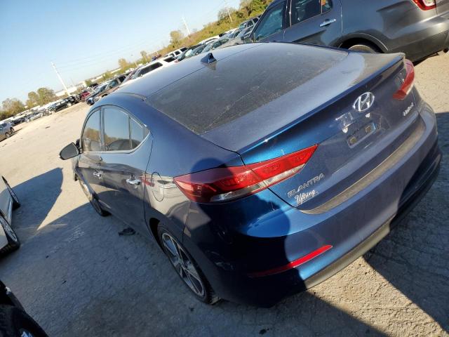 5NPD84LF0HH181231 - 2017 HYUNDAI ELANTRA SE BLUE photo 2