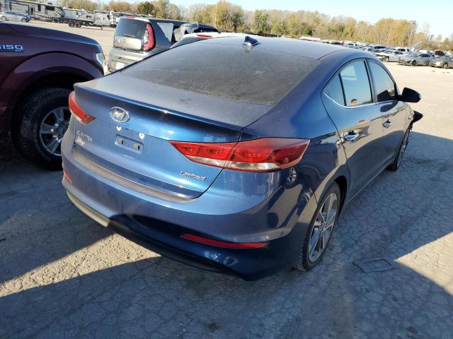 5NPD84LF0HH181231 - 2017 HYUNDAI ELANTRA SE BLUE photo 3