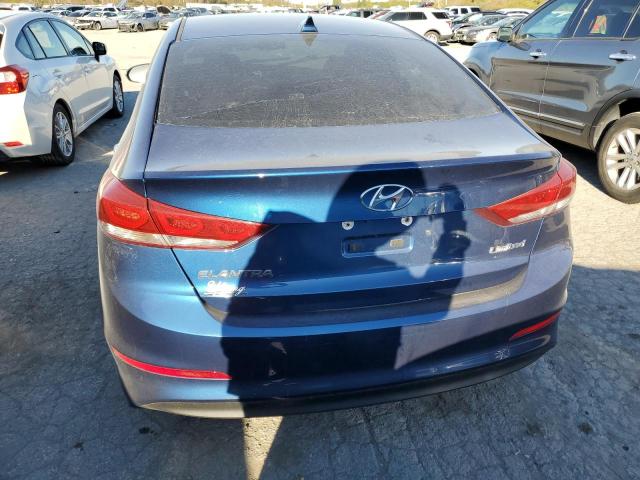 5NPD84LF0HH181231 - 2017 HYUNDAI ELANTRA SE BLUE photo 6