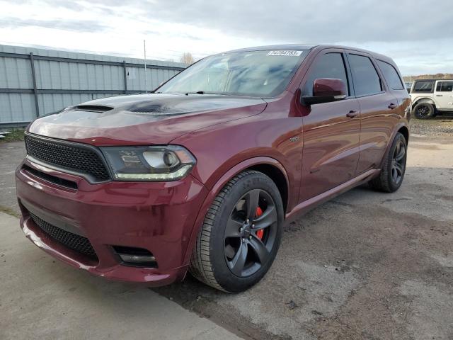 1C4SDJGJ7JC456790 - 2018 DODGE DURANGO SRT BURGUNDY photo 1