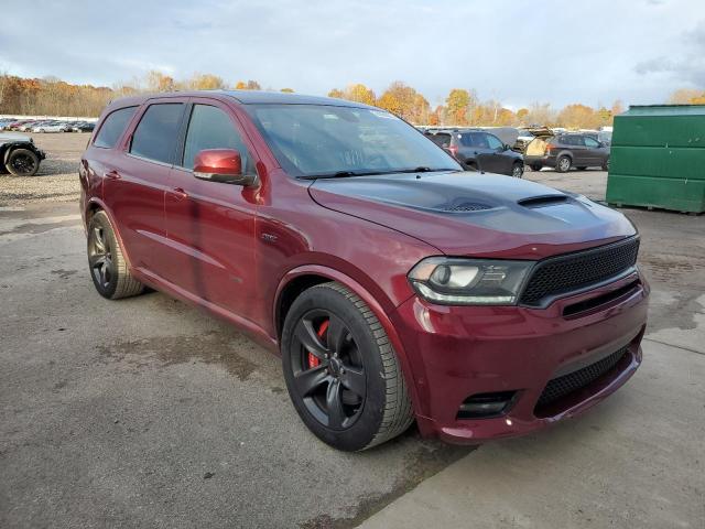 1C4SDJGJ7JC456790 - 2018 DODGE DURANGO SRT BURGUNDY photo 4