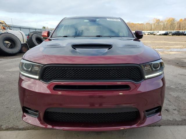 1C4SDJGJ7JC456790 - 2018 DODGE DURANGO SRT BURGUNDY photo 5