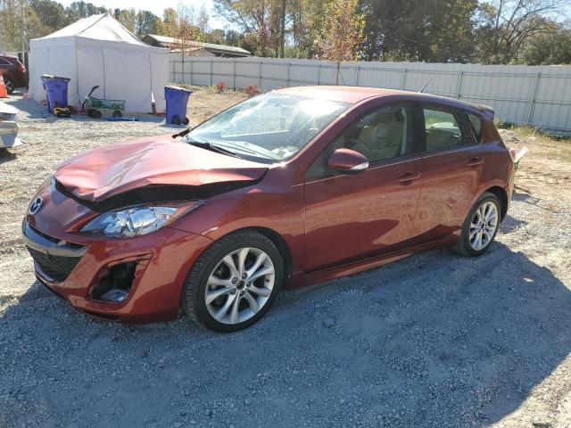 JM1BL1H59A1153378 - 2010 MAZDA 3 S RED photo 1