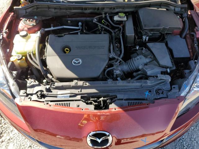 JM1BL1H59A1153378 - 2010 MAZDA 3 S RED photo 11