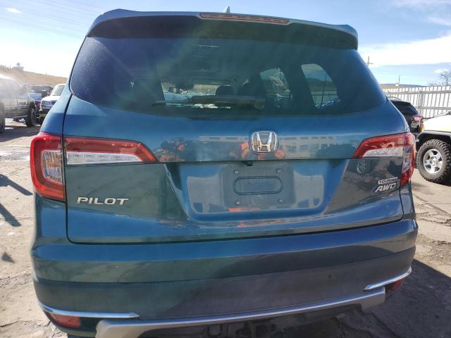 5FNYF6H93KB092183 - 2019 HONDA PILOT TOURING BLUE photo 6