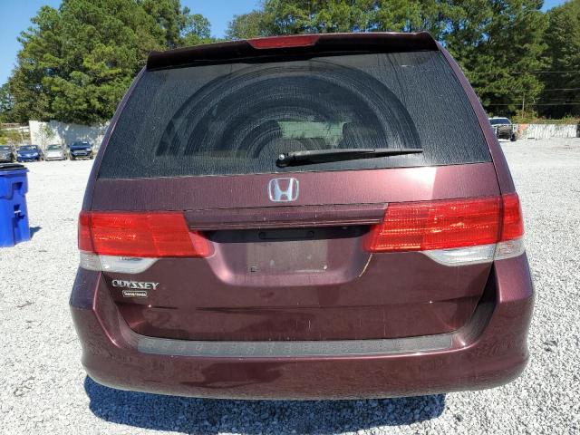 5FNRL38758B045188 - 2008 HONDA ODYSSEY EXL BURGUNDY photo 6