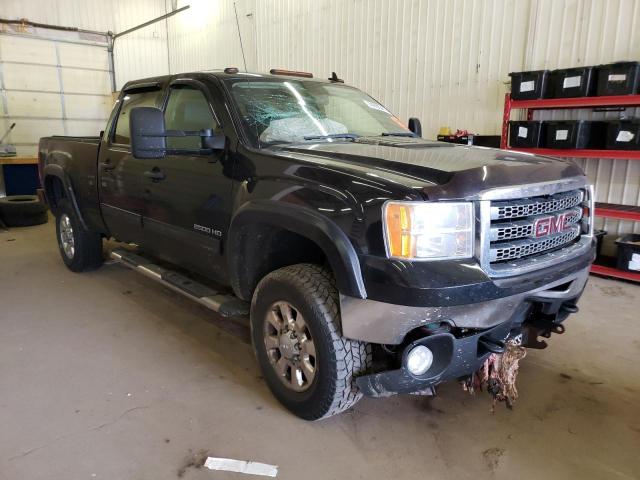 1GT120CG8CF141813 - 2012 GMC SIERRA K2500 SLE BLACK photo 4